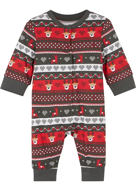 Grenouillère bébé de Noël, bonprix