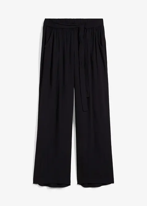 Pantalon palazzo doux, bonprix