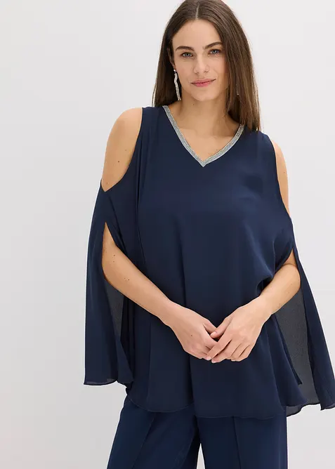 Blouse ornée de strass, bonprix