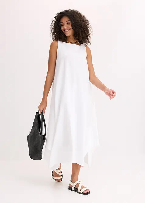 Robe débardeur en viscose mélangée, bonprix