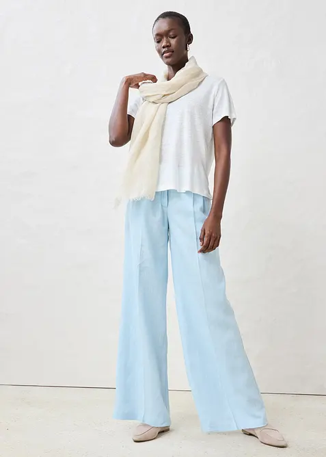 T-shirt 100% lin, bonprix