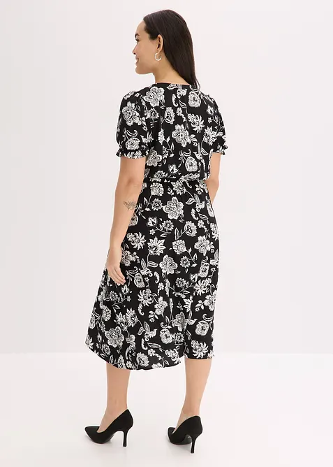 Robe midi imprimée, bonprix