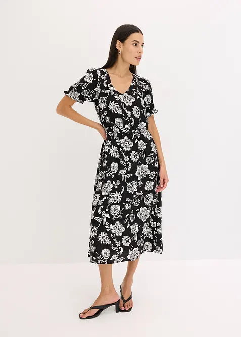 Robe midi imprimée, bonprix