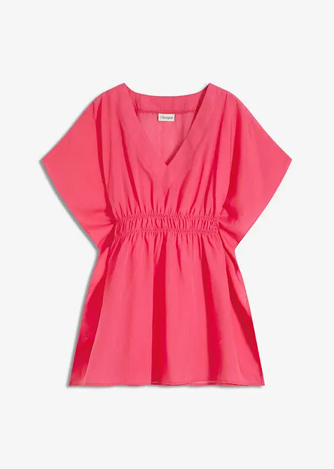 Tunique de plage transparente à col V, bonprix