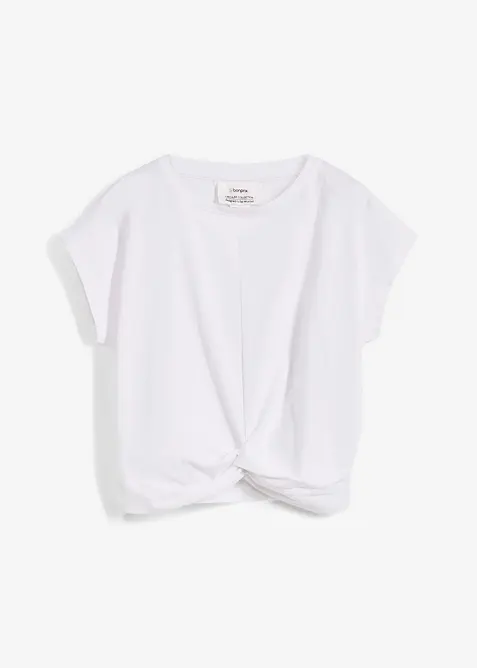 T-shirt court 100% coton, bonprix