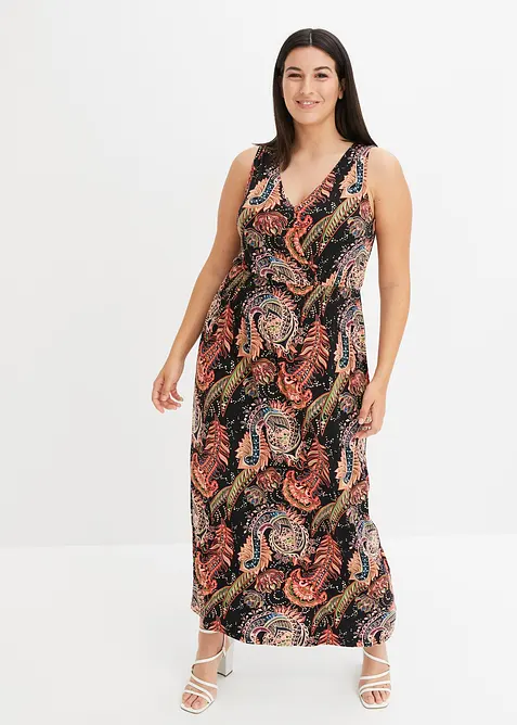 Robe longue en viscose douce et extensible, bonprix