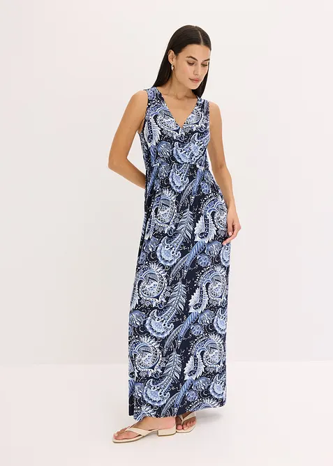 Robe longue en viscose douce et extensible, bonprix
