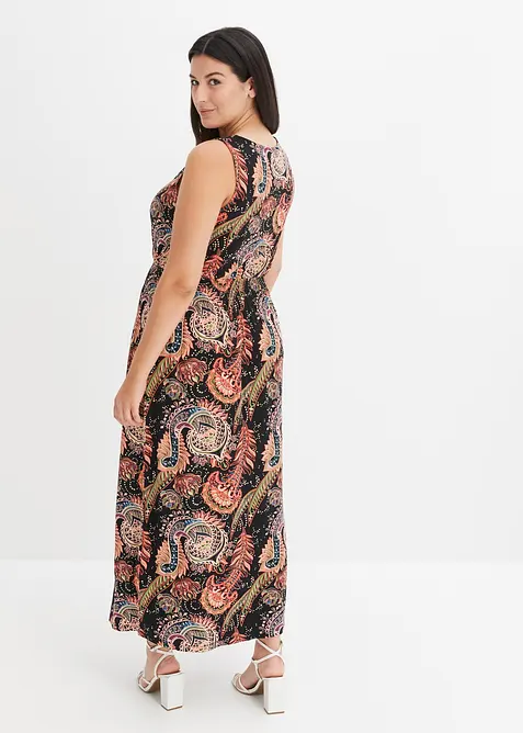 Robe longue en viscose douce et extensible, bonprix