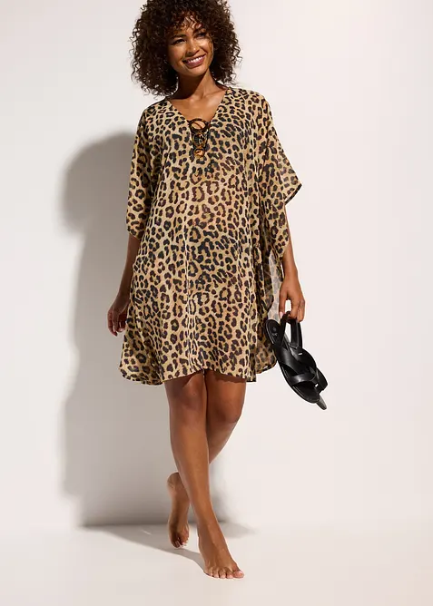 Tunique de plage en mousseline, bonprix