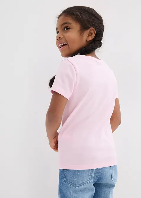 Lot de 3 T-shirts 100% coton, bonprix