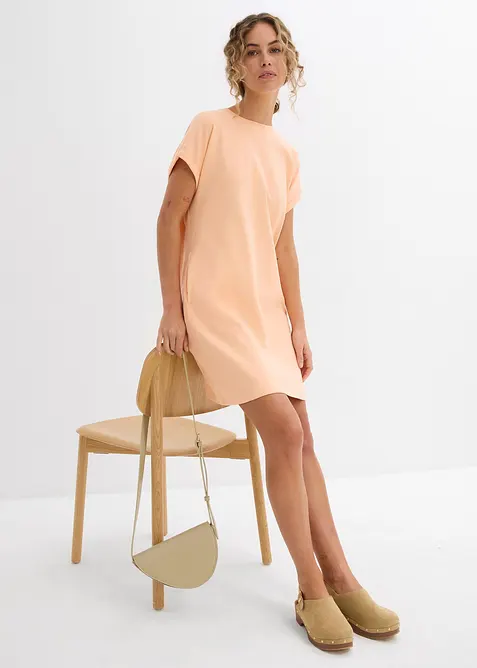 Robe courte en interlock épais avec poches, bonprix