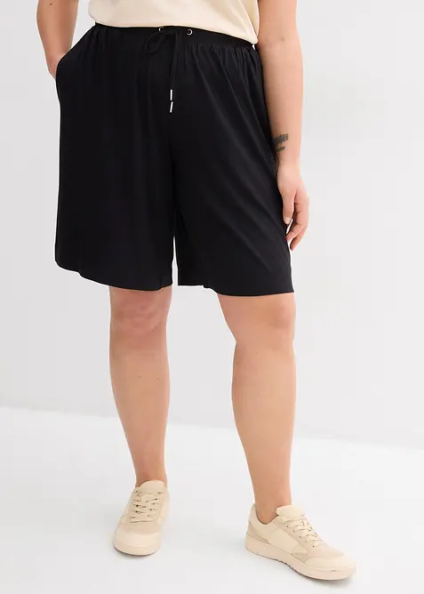 Bermuda en jersey de viscose fluide, bonprix