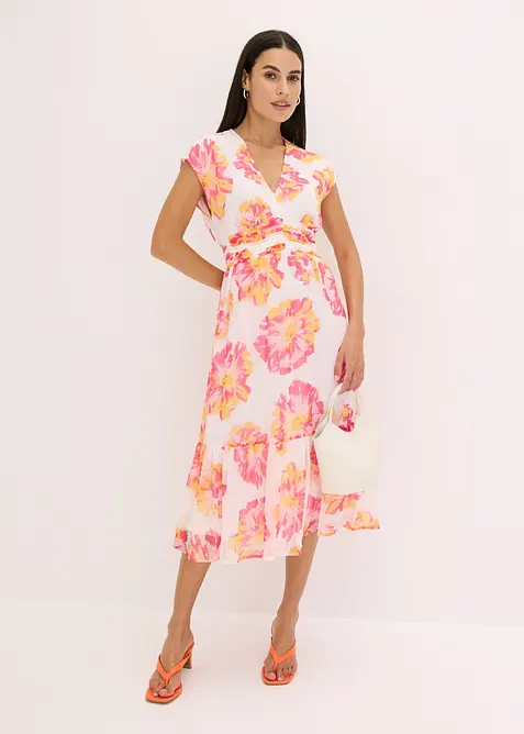 Robe midi imprimée, bonprix