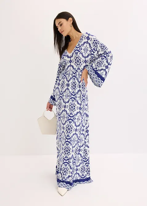 Robe longue en viscose extensible, bonprix