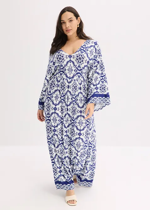 Robe longue en viscose extensible, bonprix