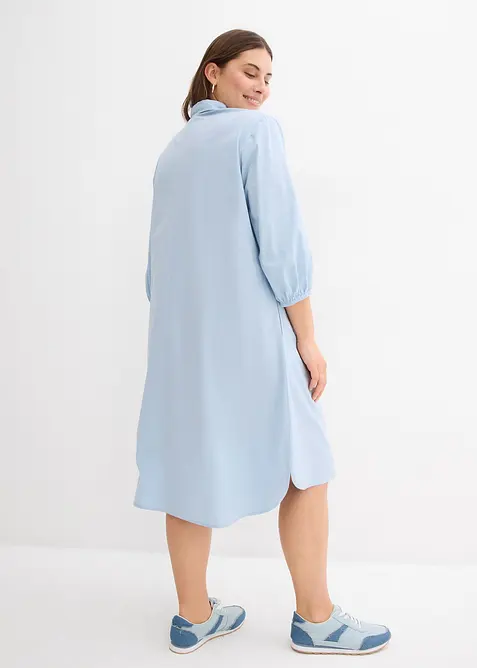 Robe-chemise en coton léger, bonprix