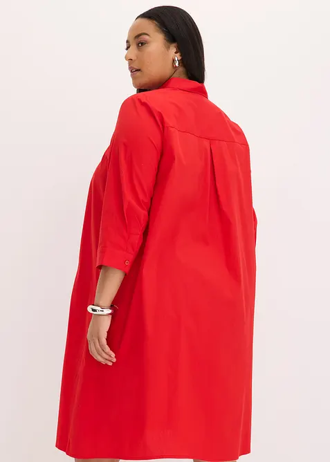 Robe-chemise en coton majoritaire, bonprix