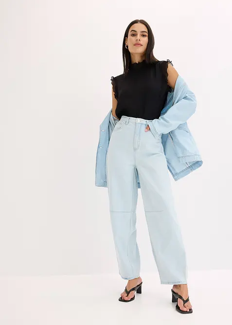 Blouse à volants, bonprix