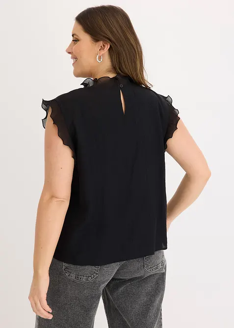 Blouse à volants, bonprix