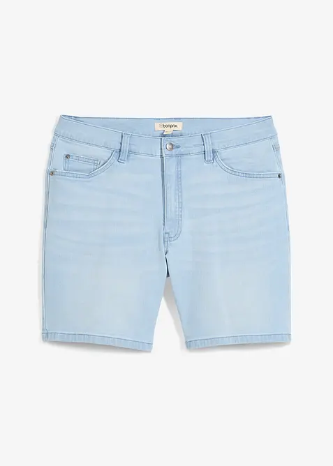 Short en jean extensible, loose, bonprix