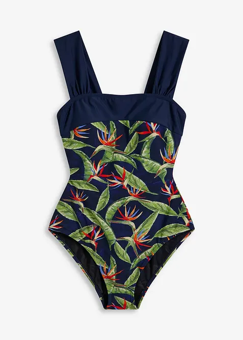 Maillot 1 pièce sculptant, maintien modéré, bonprix