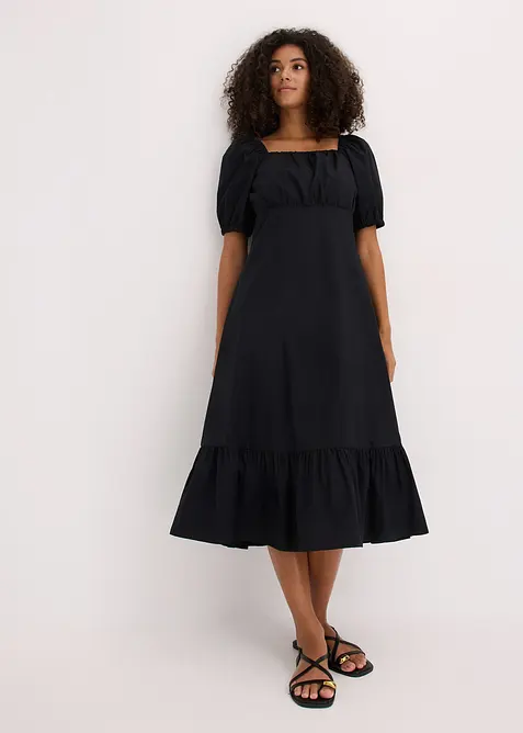 Robe midi 100% coton, bonprix