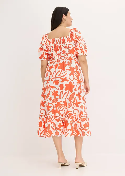 Robe midi 100% coton, bonprix