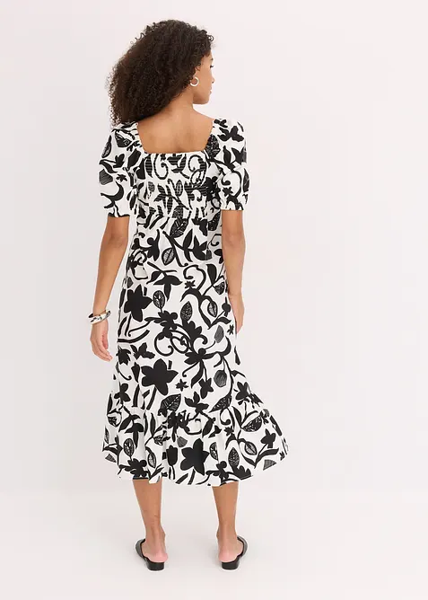 Robe midi 100% coton, bonprix