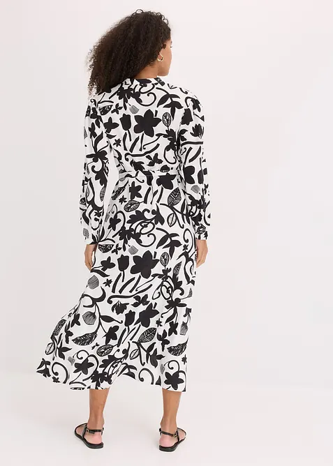 Robe caftan en viscose fluide, bonprix