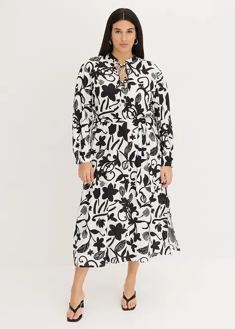 Robe caftan en viscose fluide, bonprix