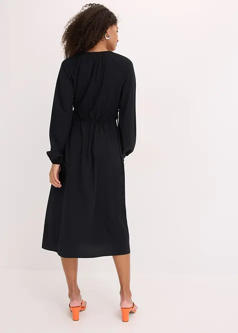 Robe-tunique fluide en viscose mélangée, bonprix