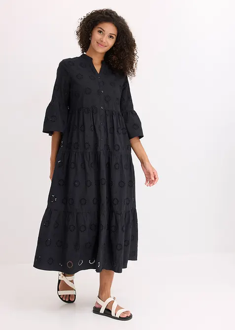 Robe longue 100% coton, bonprix
