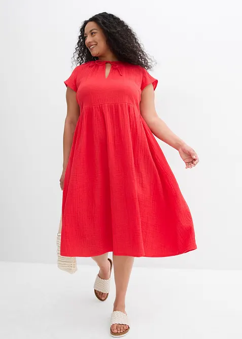 Robe en gaze de coton, bonprix