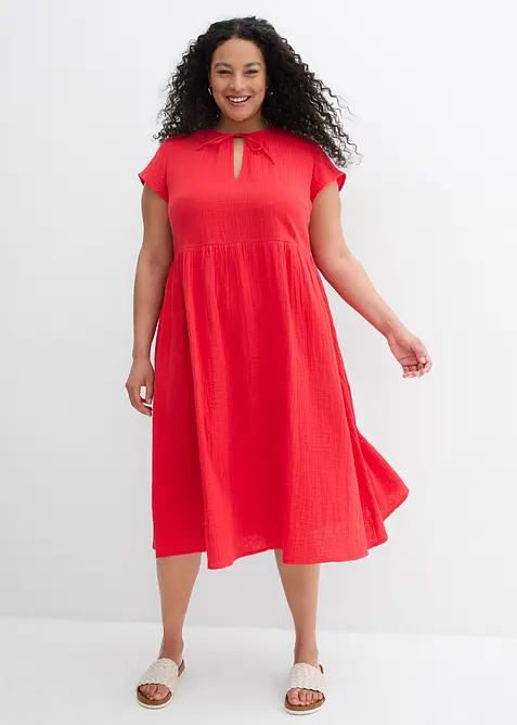 Robe en gaze de coton, bonprix