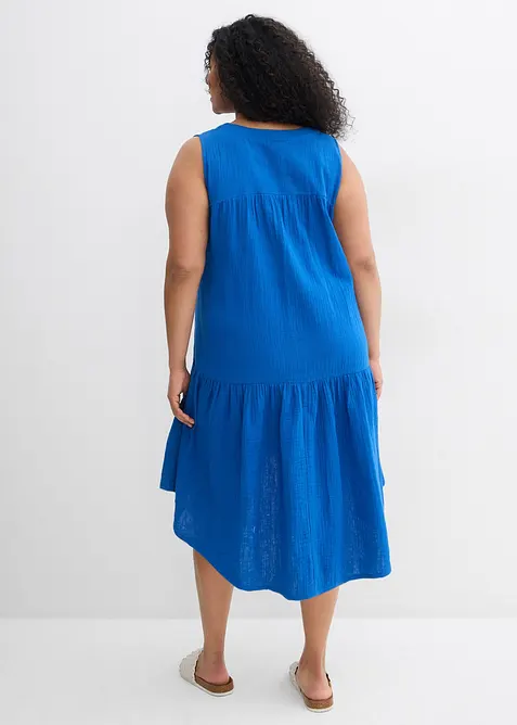 Robe légère en gaze de coton, bonprix