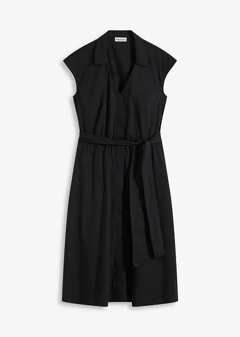Robe-chemise avec ceinture à nouer, bonprix