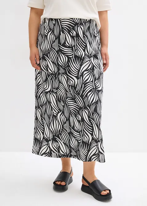 Jupe en jersey coton extensible, bonprix