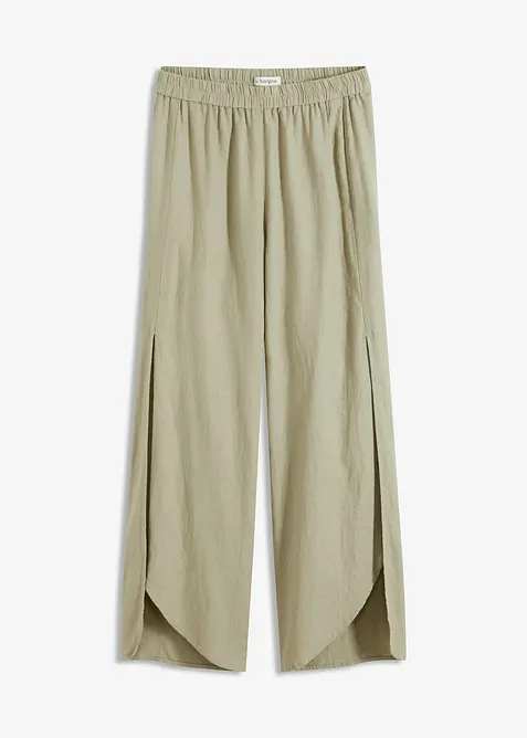 Pantalon en lin, bonprix