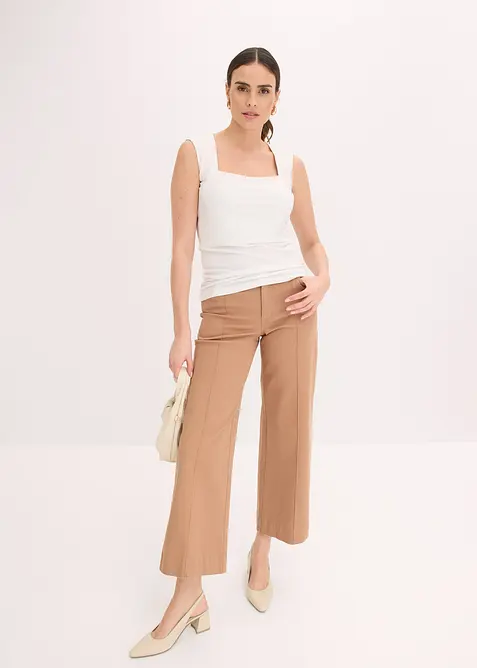 Débardeur à encolure carrée, bonprix