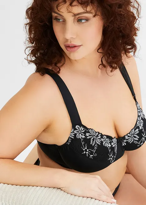 Lot de 2 soutiens-gorge à armatures et bretelles rembourrées, bonprix