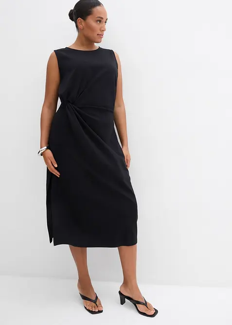Robe midi confortable en jersey milano, bonprix