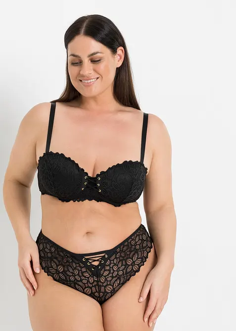 Soutien-gorge balconnet en dentelle, bonprix