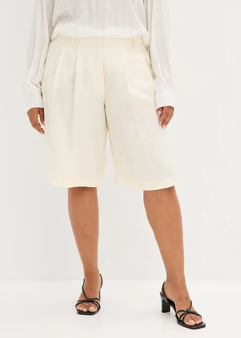 Bermuda fluide en viscose mélangée, bonprix