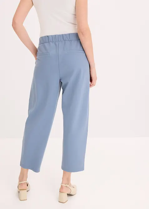 Pantalon en jersey à pinces, bonprix