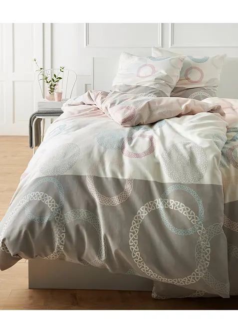 Parure de lit motif cercles, bonprix