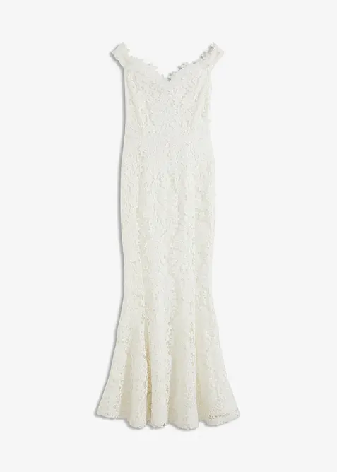 Robe de mari&eacute;e en dentelle, bonprix