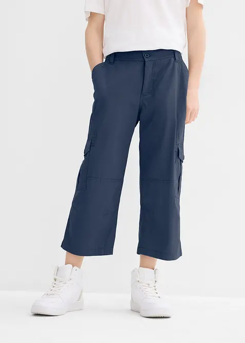 Pantalon 3/4 garçon 100% coton, loose, bonprix