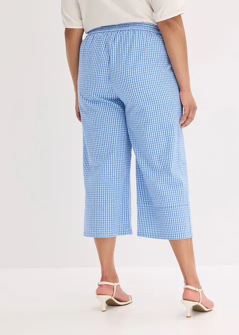 Pantalon à imprimé Vichy, bonprix