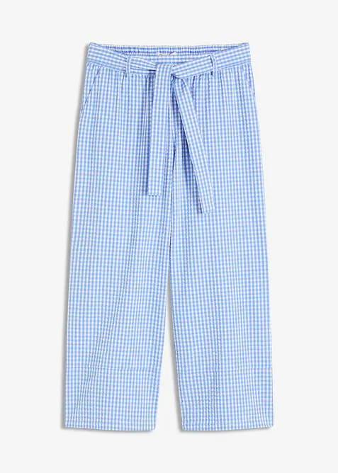 Pantalon à imprimé Vichy, bonprix