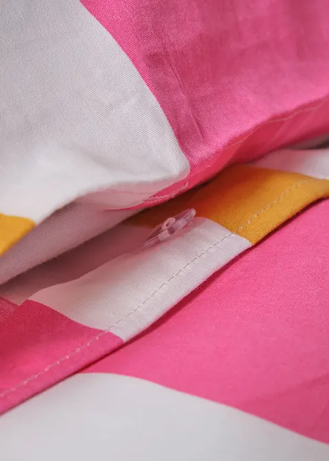 Parure de lit en percale rayée, bonprix